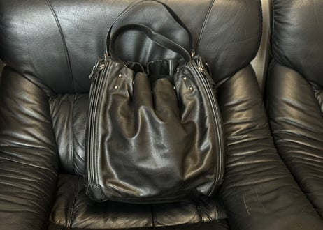 saint laurent leather bag