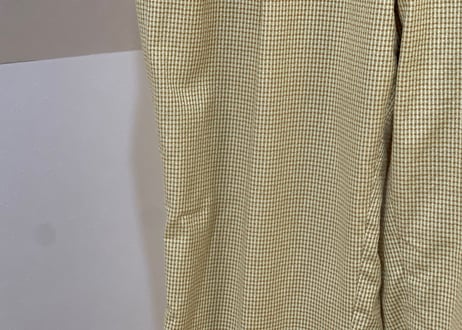 christian dior check wide trousers