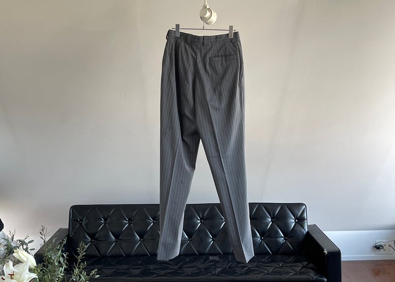 versace classic v2 stripe set up suit | weekend