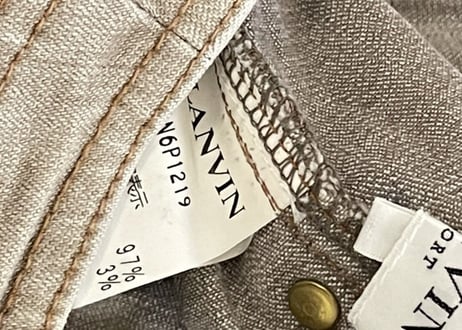 90s lanvin flare denim