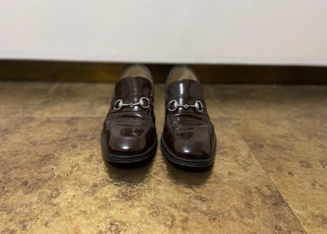 gucci bit  loafers brown