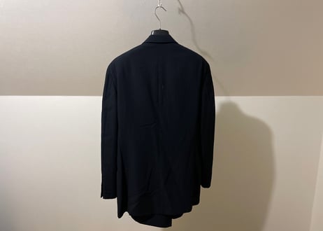 giorgio armani stripe double set up suit