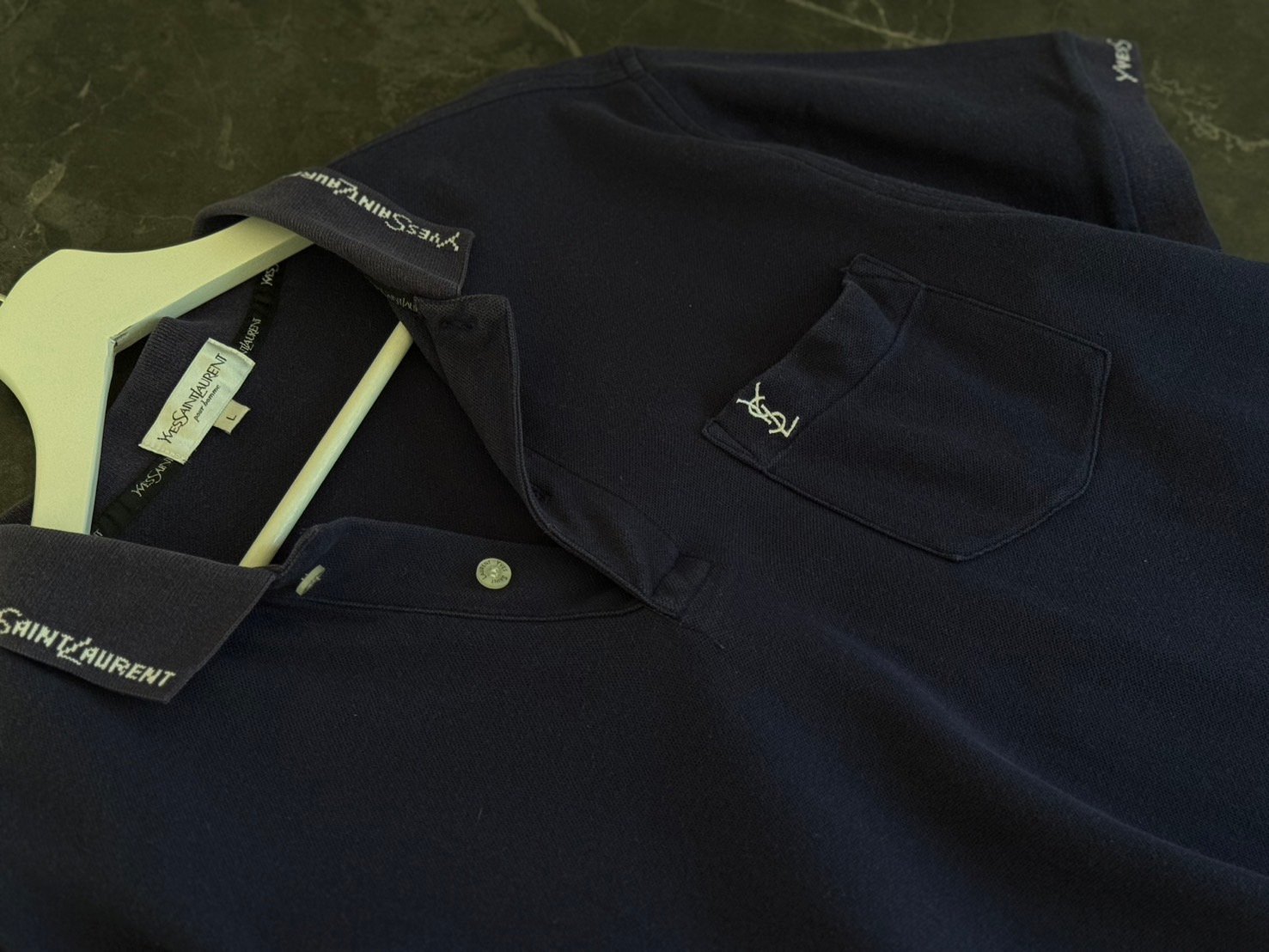 yves saint laurent polo shirt | weekend tokyo