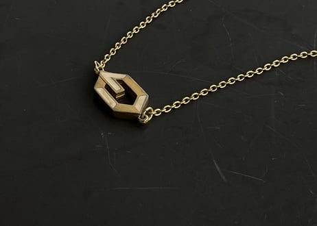 80-90s givenchy gold necklece