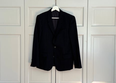 alexander mcqueen "本人期" cashmere set up suit