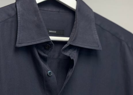 gucci by "frida giannini" black shirt #b