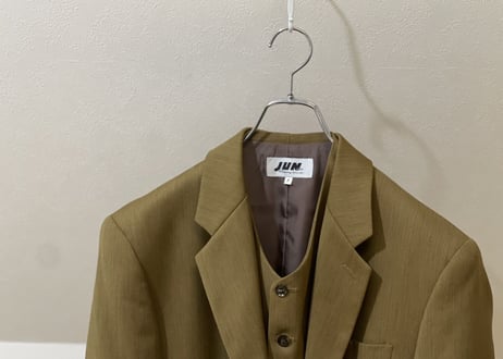1980-90s jun three piece set up suit