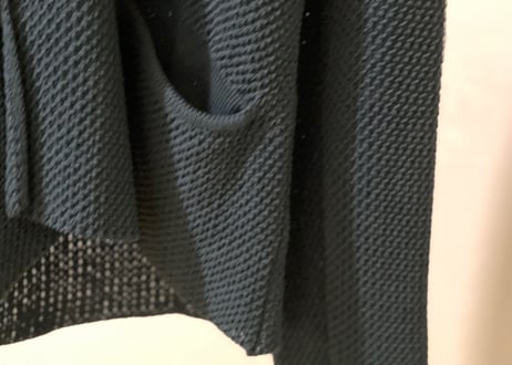 lanvin grosgrain silk knit jacket dead stock