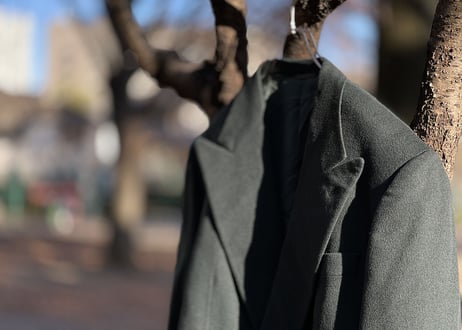 70-80s made in Italy double jacket green