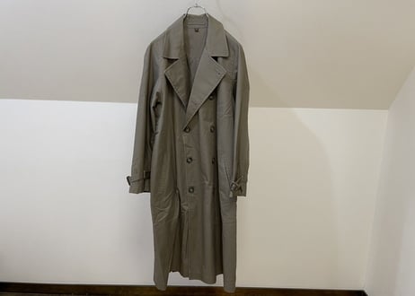 yves saint laurent double trench coat