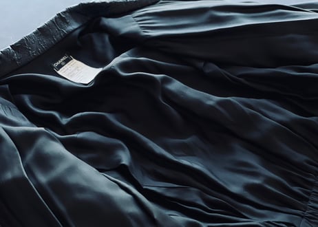 chanel pvc leather over size coat