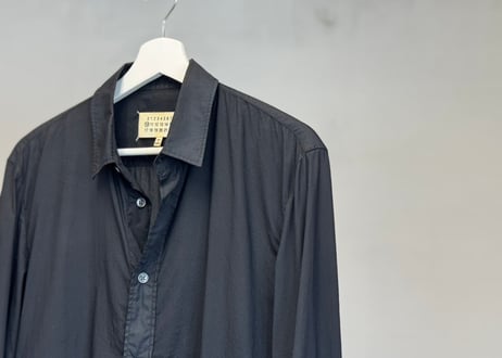 maison margiela shirt black