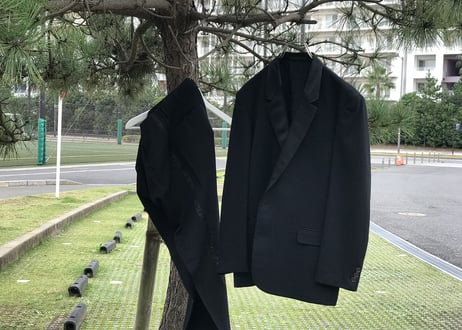 90s bigi tuxedo suit