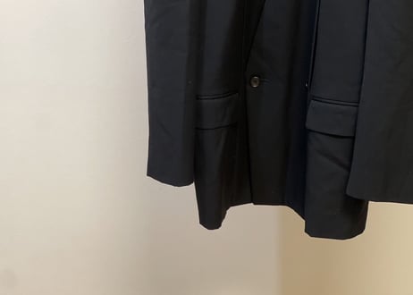 isseymiyake no collar double jacket