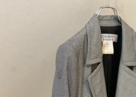 80s yves saint laurent rive gauche coat