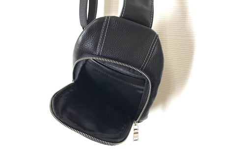 prada leather bag
