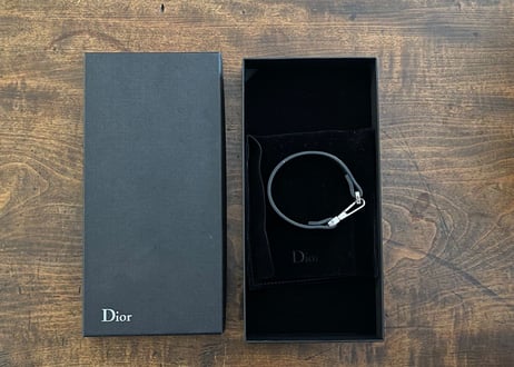 dior homme leather bracelet dad stock