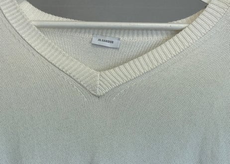 jilsander drop shoulder knit