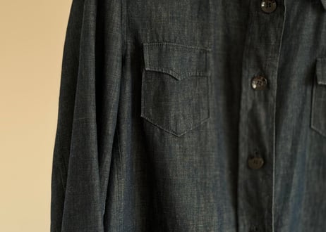 jilsander "初期" denim shirt jacket