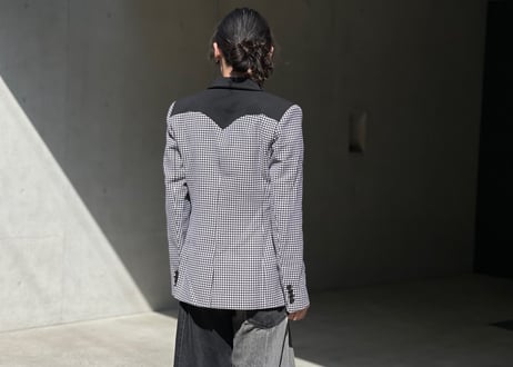 pacp rabamme 2021ss wide lapel jacket dead stock