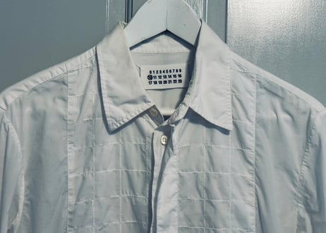 maison margiela "ここのえ期" front block tack shirt