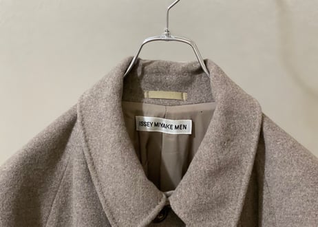 issey miyake angola long coat