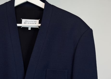 maison margiela 1 10 collarless jacket dead stock