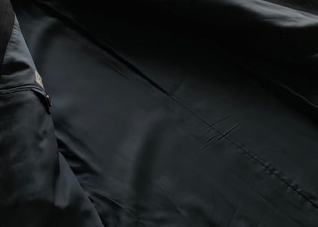 giorgio armani stripe double set up suit