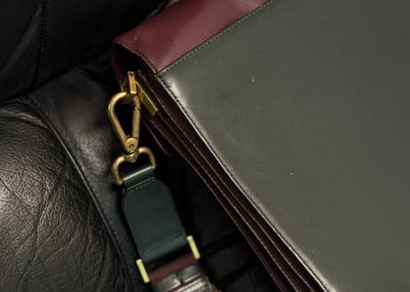 marni leather shoulder bag