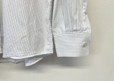 hermes fly front stripe shirt