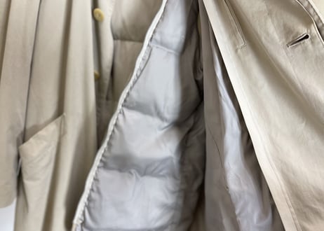 christian dior liner down coat