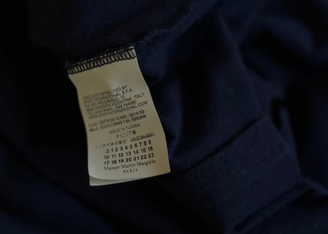 maison margiela "ここのえ期" AIDS t navy