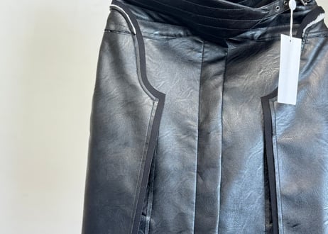 maison margiela "白タグ" fake leather ”2019 look 9” jacket dead stock
