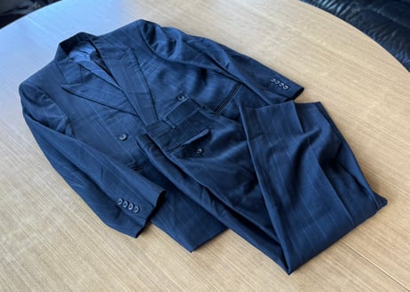 burberry double stripe set up suit