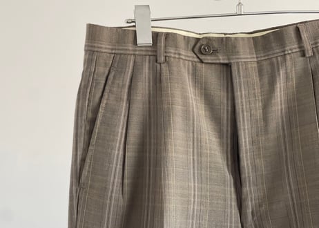 yves saint laurent check set up suit