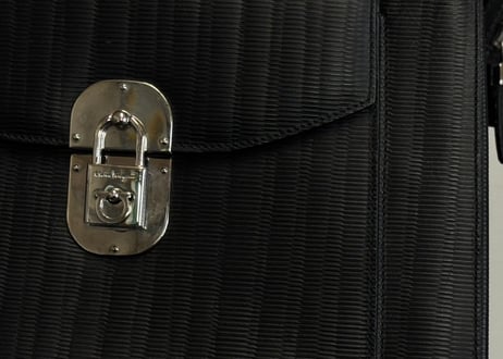 salvatore ferragamo leather gancini bag