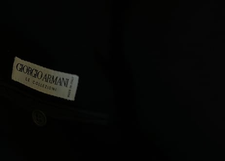 giorgio armani set up suit
