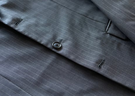 prada stripe set up suit