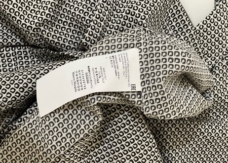 2019ss maison margiela jacquard shirt dead stock