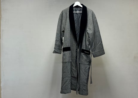 burberry double robe coat