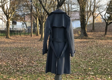 geen trench coat dead stock