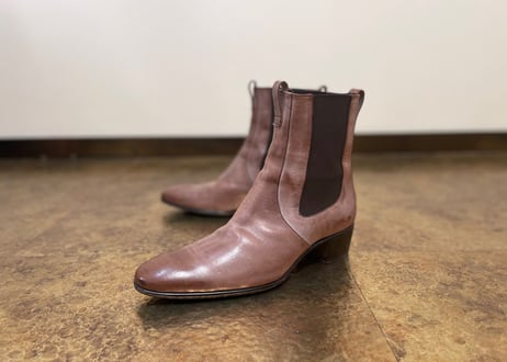 yves saint laurent heel boots