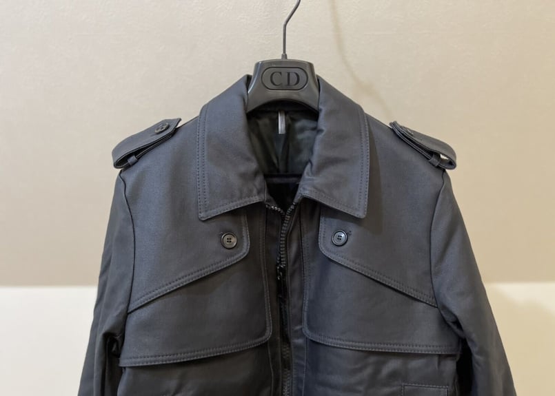 大*神様 dior homme 2006AW エディ期　zip blouson Dior Homme(ディオールオム) エディ期 アビエーターブルゾン