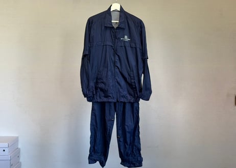 balenciaga logo set up suit
