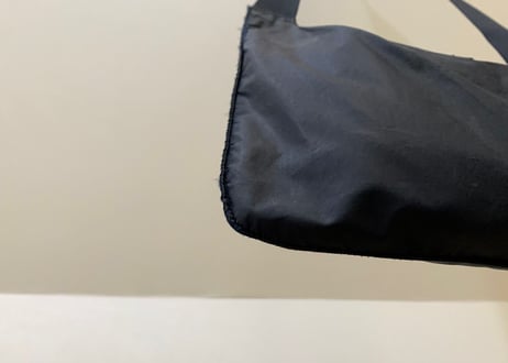 prada nylon bag black