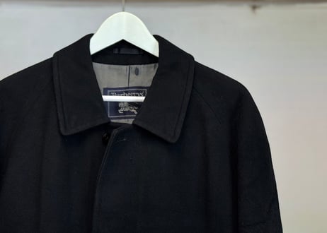 burberry cashmere single long coat