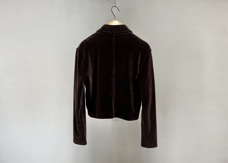 gucci velour eazy set up suit
