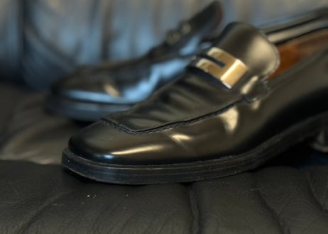 gucci heel loafer