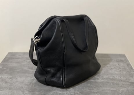 issey miyake leather bag