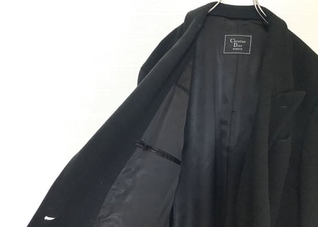 80-90s dior made in USA double chesterfield coat